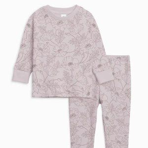 Colored Organics Organic Cottom Pajamas - Poppy Lavender